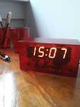 Zegar/ budzik,przezroczysty,neXtime