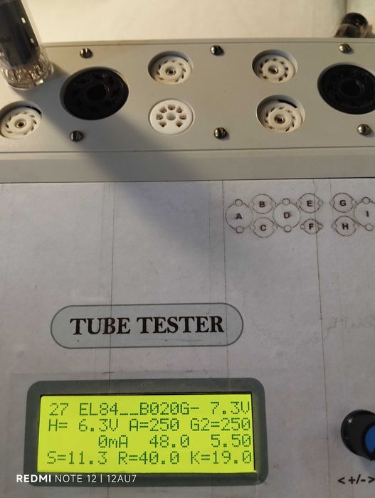 Испытатель ламп  Тестер радиоламп  AVT5229 Л3-3