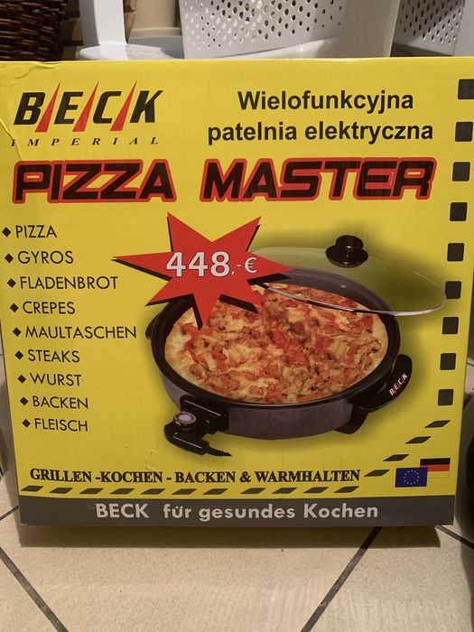 Wielofunkcyjna patelnia elektryczna PIZZA MASTER BECK