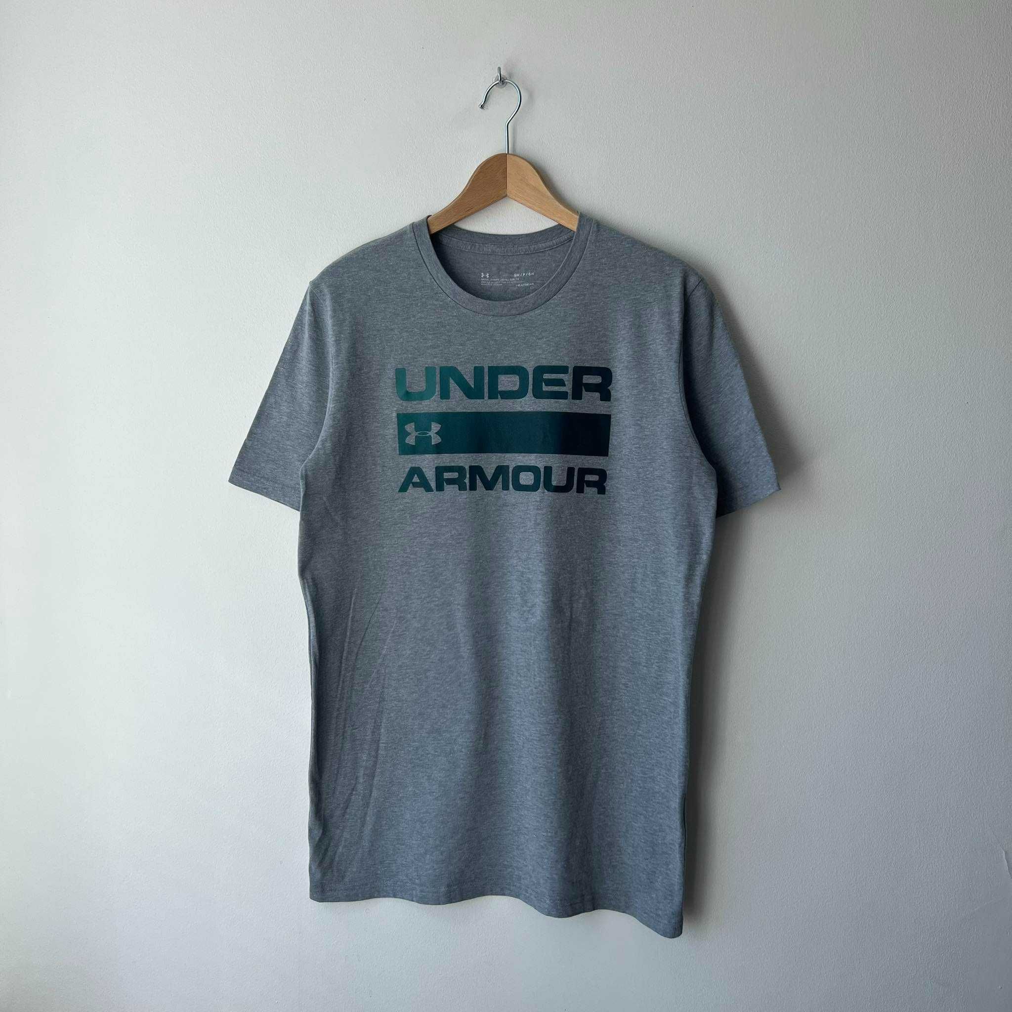 Under Armour Gradient Logo T-Shirt Koszulka Szara