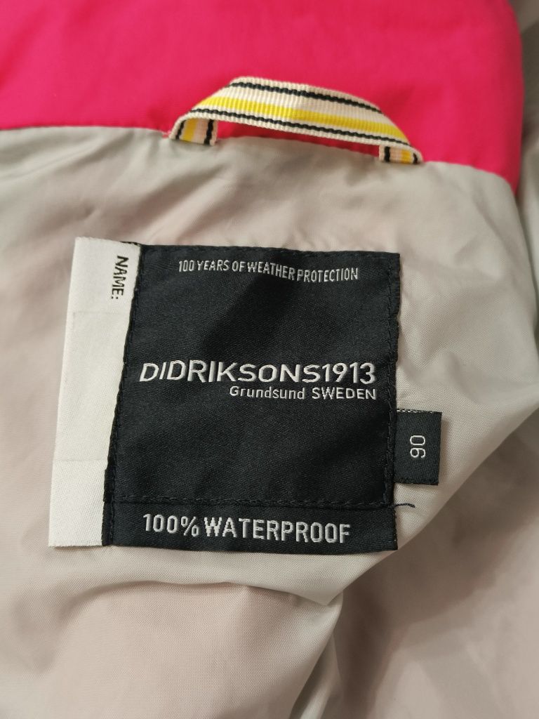 Didriksons kombinezon przejściowy bez ocieplenia rozmiar 90