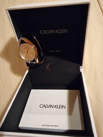 Relógio Calvin Klein Dourado e Prateado