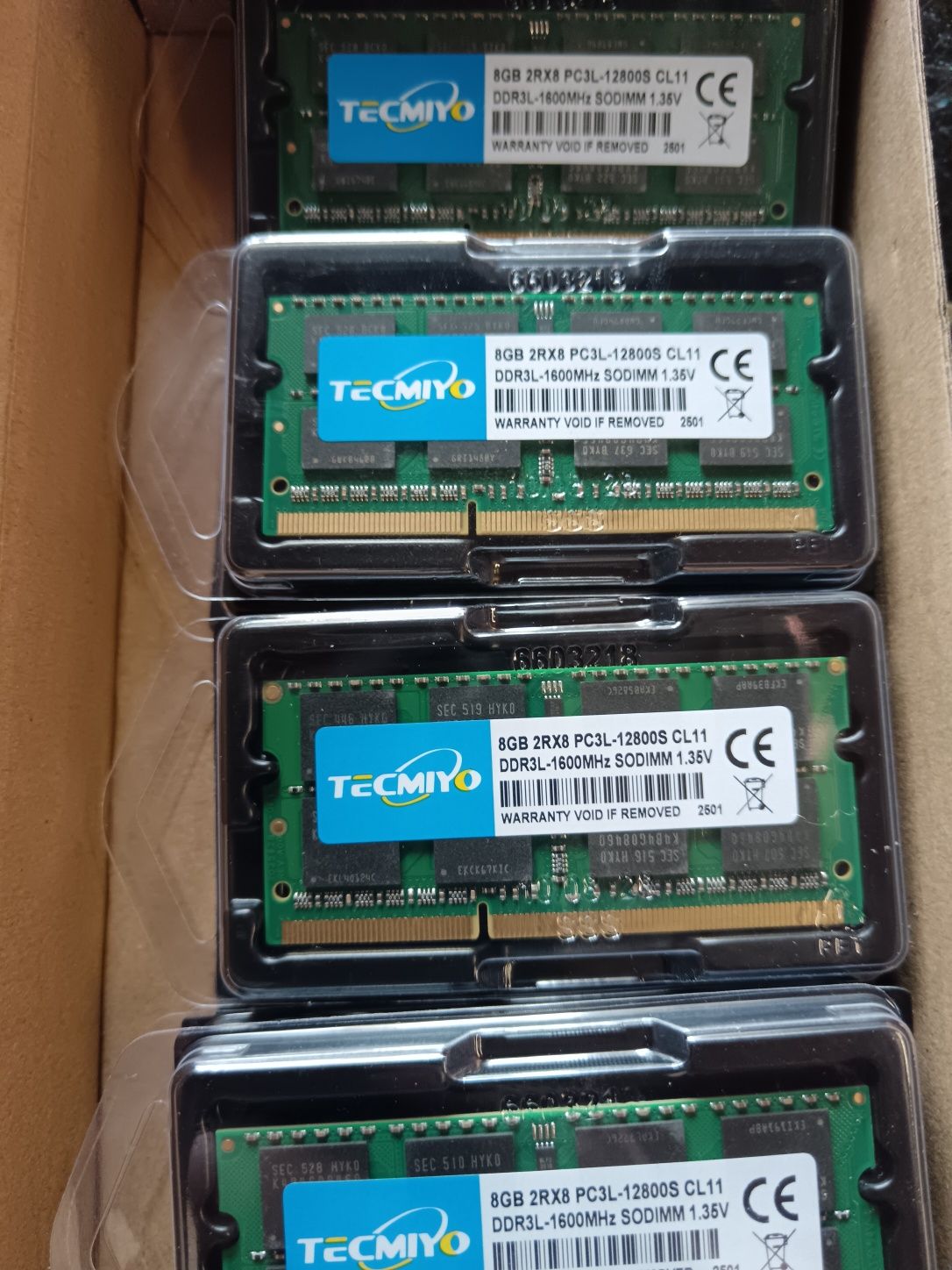 Нова для ноутбука DDR3L 8Gb 1600mhz в наличии