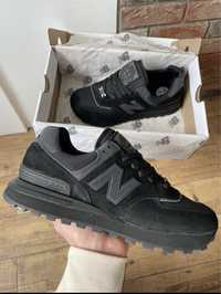 New Balance 574 x Stone Island Black