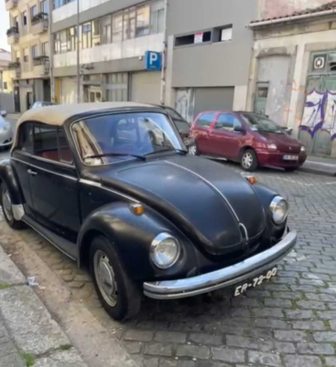 Vendo Carocha Cabrio Original 1974 motor 1600 cc ORIGINAL.