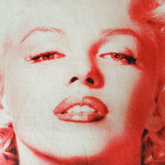 T-shirt z  realną grafiką Merlin Monroe,