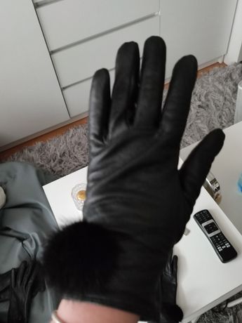 Rękawiczki skórzane TopSecret