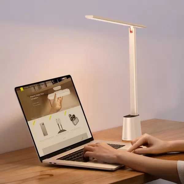 Настільна лампа Baseus LED Smart Eye Reading Desk Lamp з акумулятором