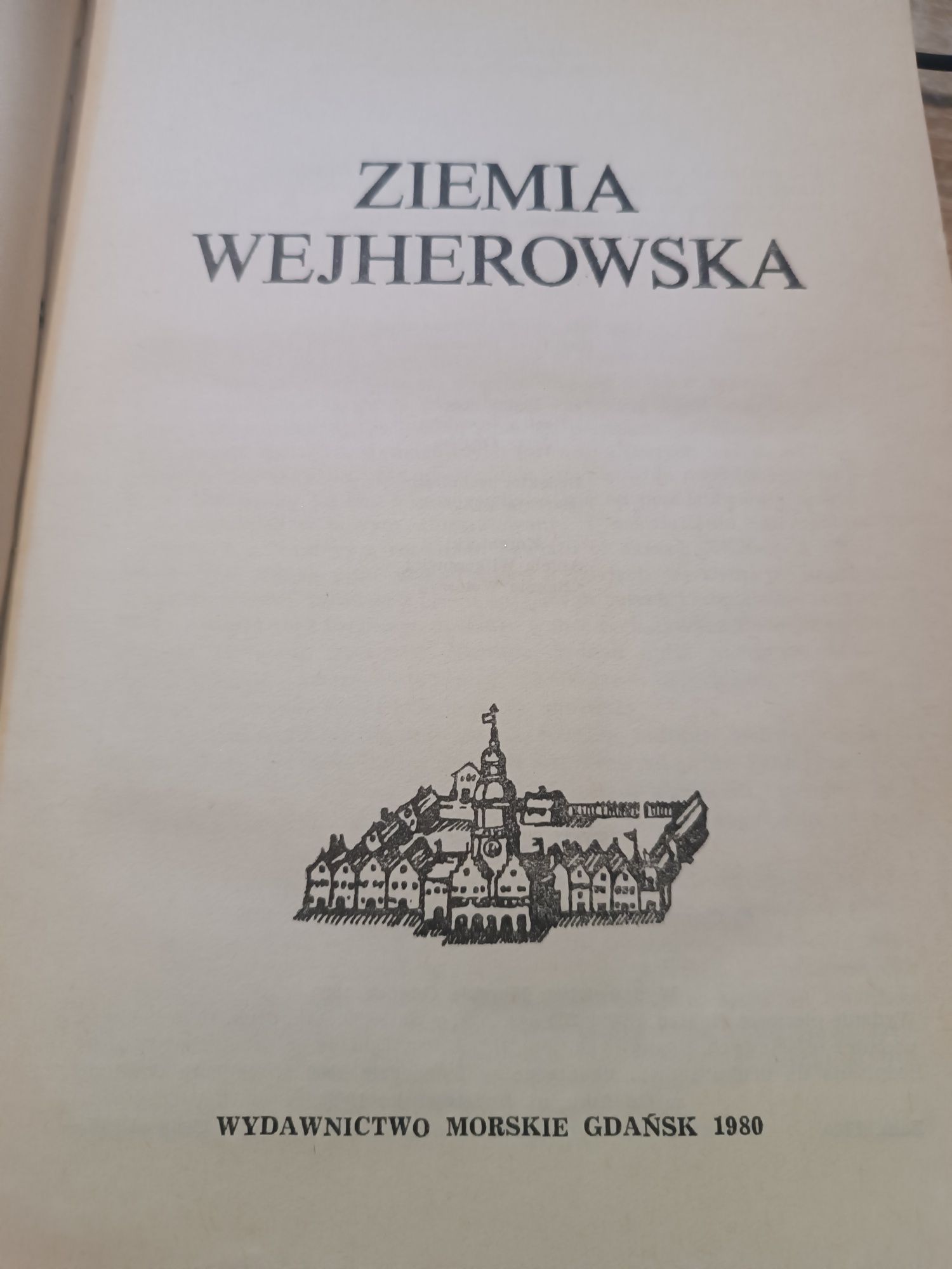 Książka Ziemia Wejherowska Wydawnictwo morskie Gdańsk