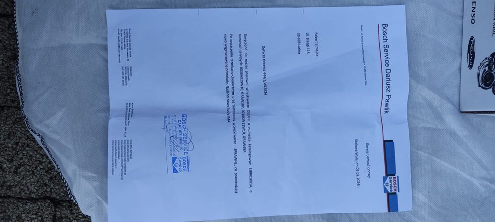 Nowe Wtryskiwacze marki Delphi 1.4 hdi Citroen Peugeot