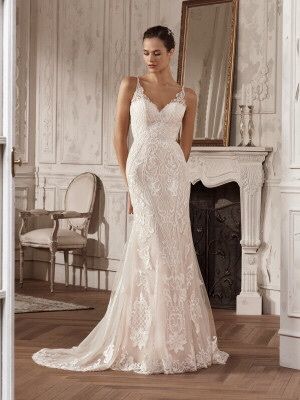 San St. Patrick Pronovias AMIRA suknia ślubna rybka syrenka 40 38