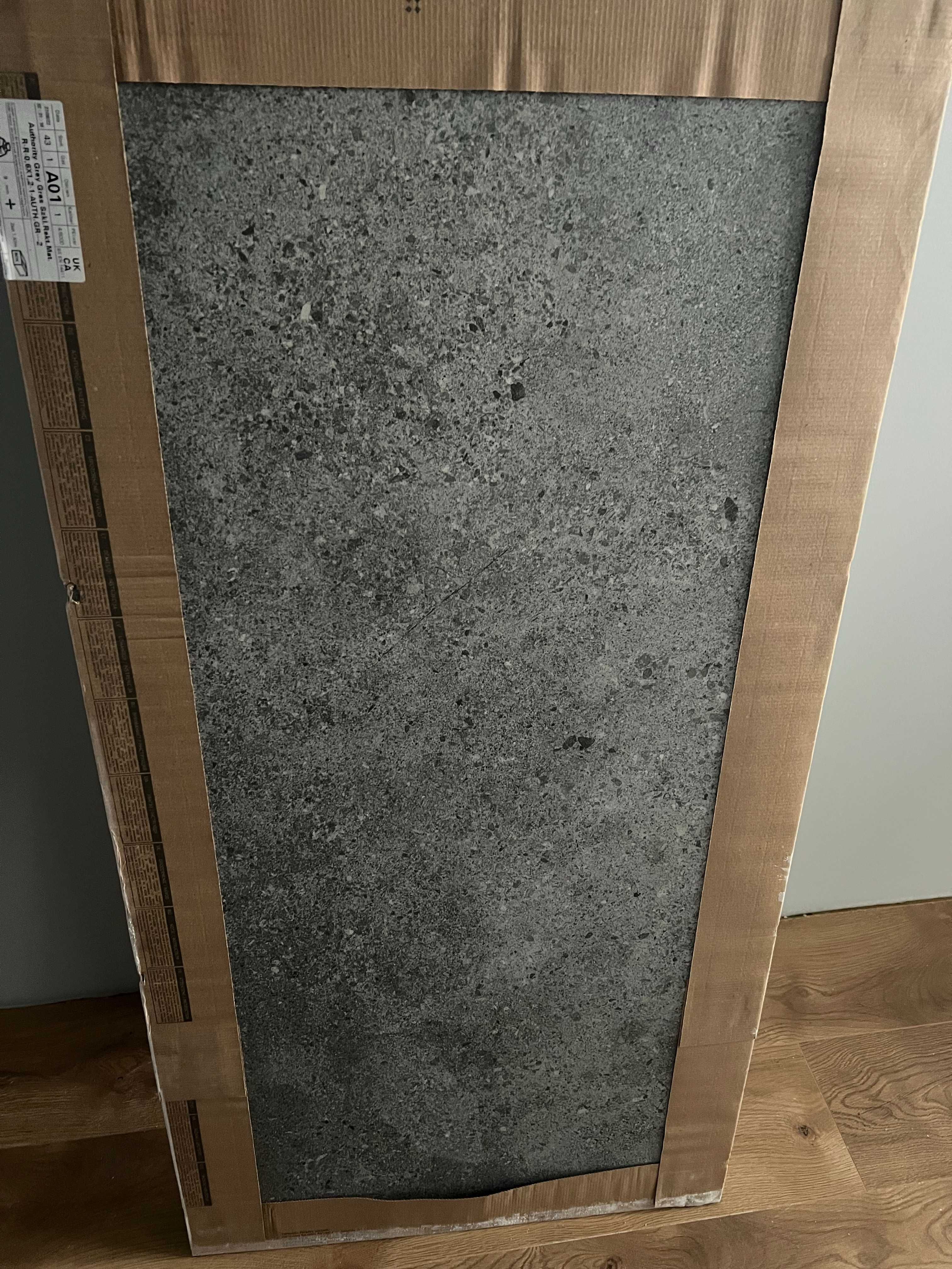 paradyż ceramika authority grey mat 60x120 płytki kamienne gresowe