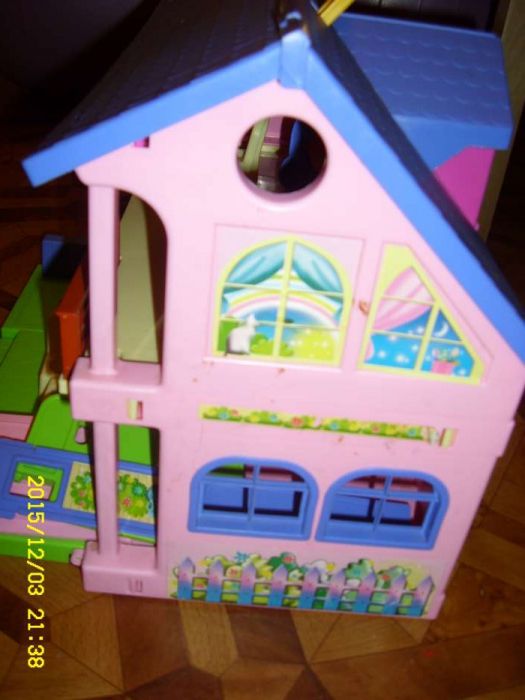 Duży/duzy dom/domek dla lalek, kucyków/pet shopów Play HOuSe