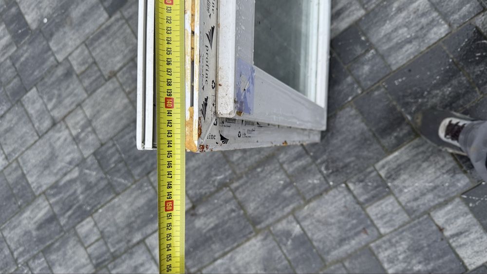 Okno okna z demontazu 3 sztuki