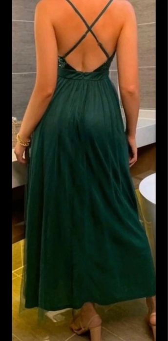 Sukienka butelkowa zieleń XS/S