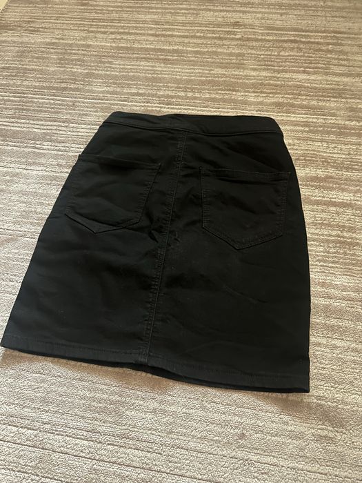 Спідниця джинсова чорна обтягуюча