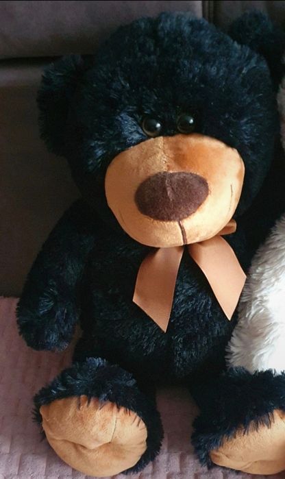 Czarny miś smiki, miś smiki 50 cm, maskotka miś, miś czarny