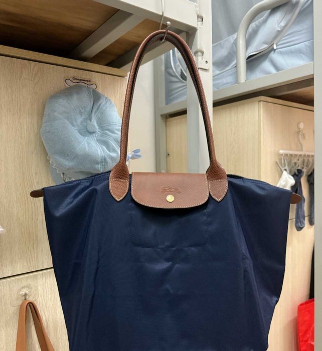 Torebka Longchamp Le Pliage Original L granatowa