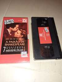 Filme A PAIXÃO DE CHEKESPEAR - VHS - original*