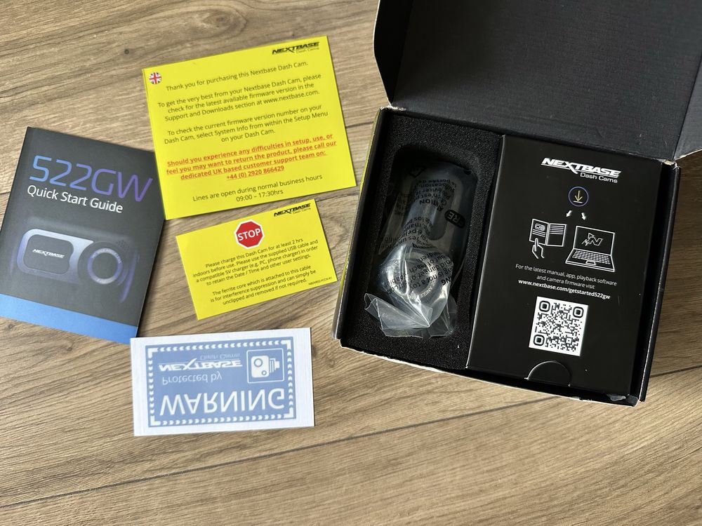 Wideo rejestrator nextbase 522 gw