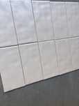 Caixa azulejos (1 m2) Recer Naprec mater branco 10x20cm