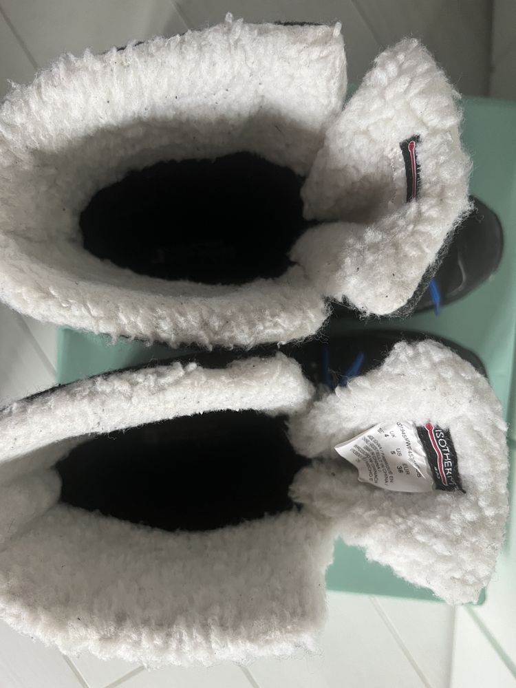Buty śnieżne z polaru dla dzieci