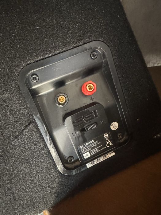 Автомобільний сабвуфер JBL S2-1224SS + усилитель