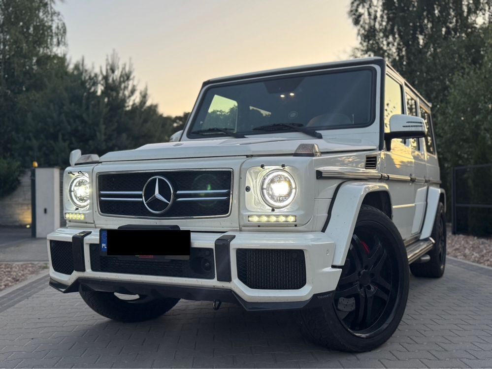 Auto do ślubu uroczystość g klasa amg g63