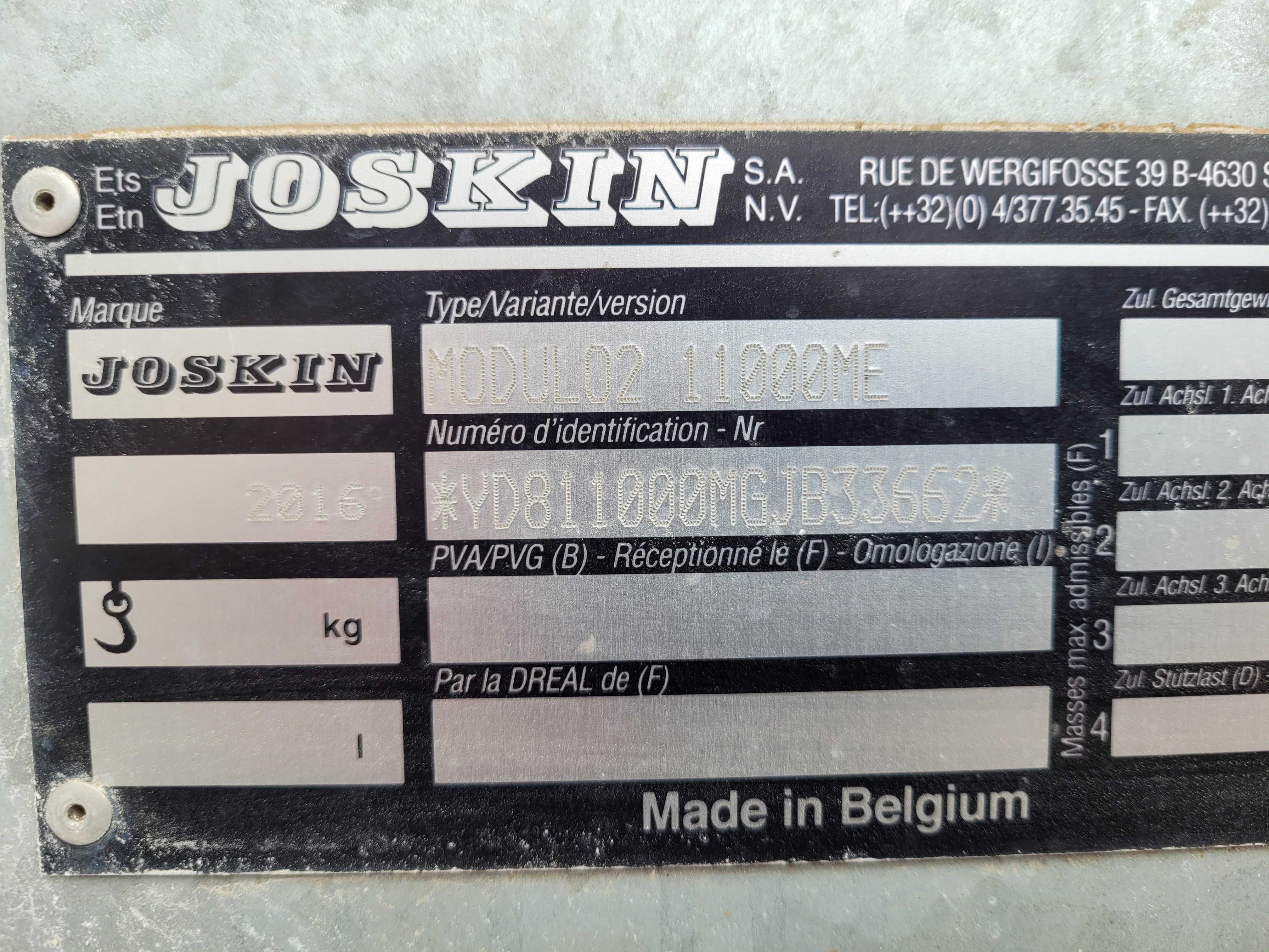 Joskin Modulo 2 11000 Litrów Beczka Wóz Asenizacyjny