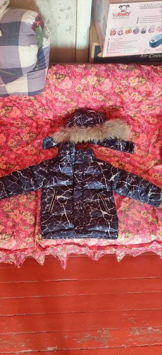 Зимный детский комбинезон и куртка в комплекте от Donilo