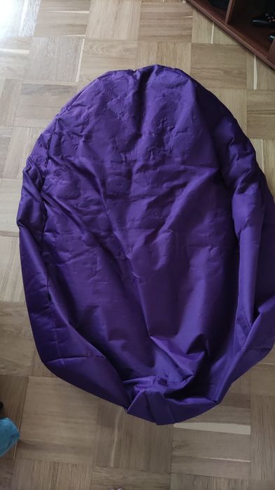 Fioletowa pufa/puf sako Furini