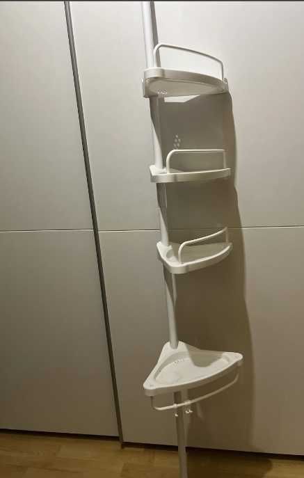 półki kuchenne łazienkowe regał teleskopowy na wannę prysznic
