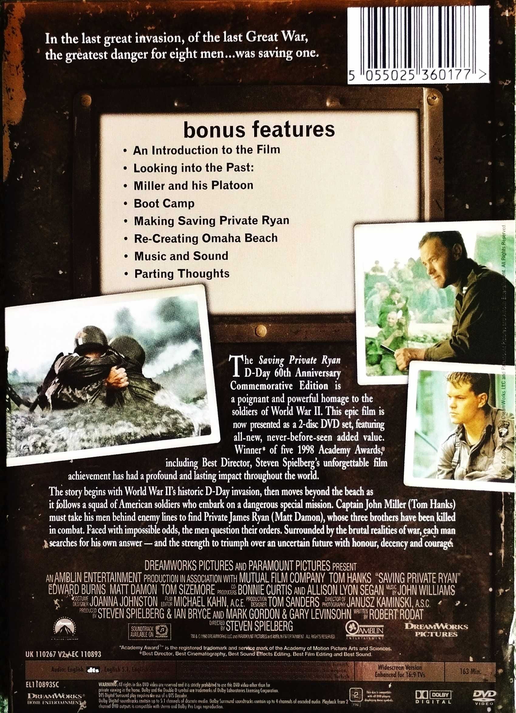Filmes Especiais - O Resgate do Soldado Ryan (Edição Comemorativa)