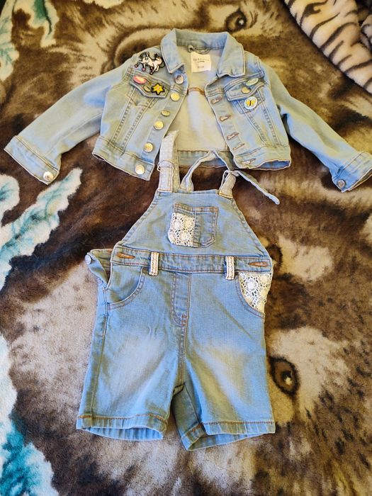 Zestaw jeansowy dla dziewczynki