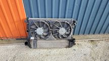 Renault Laguna III 3 komplet zestaw chłodnic wody intercooler