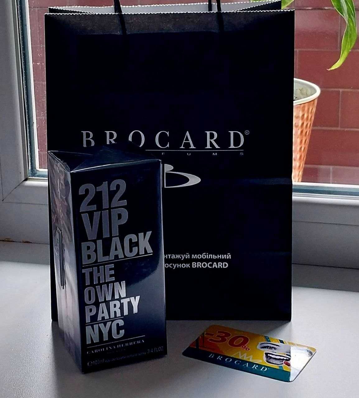 Парфюм мужской Carolina Herrera 212 VIP Black 100мл