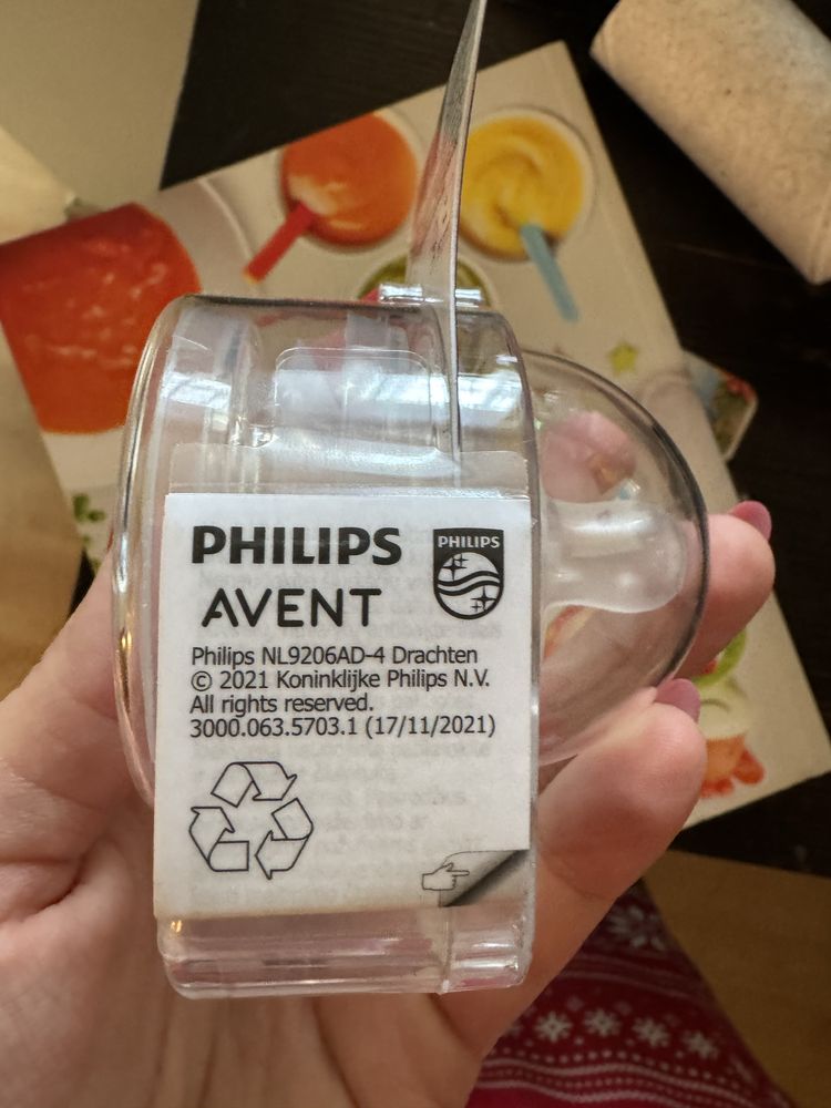 Smoczek Philips do butelki 6m+
