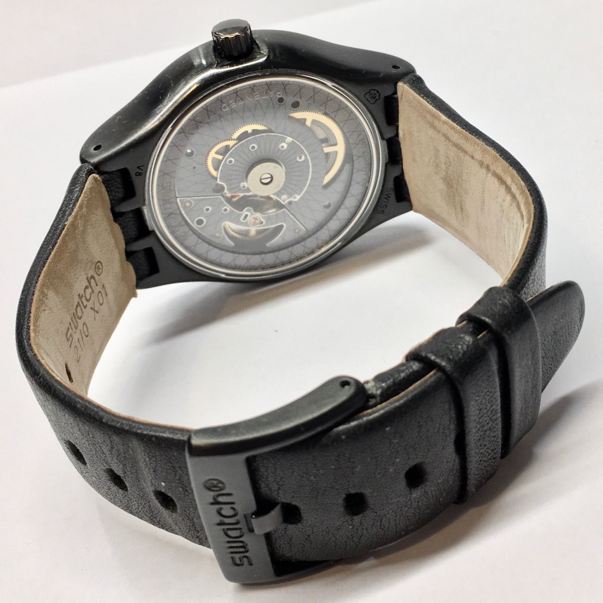 SWATCH Sistem Pilote YIB404 Zegarek męski 42mm AUTOMAT