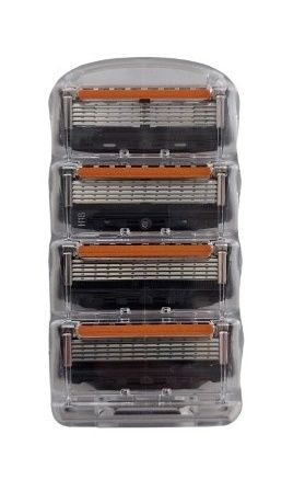 Сменные картриджи для бритья лезвия кассеты  Gillette Fusion5 оригинал