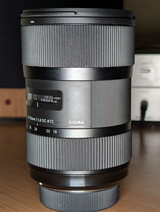 Продам об'єктив Sigma 18-35 f/1.8 Art для Nikon F