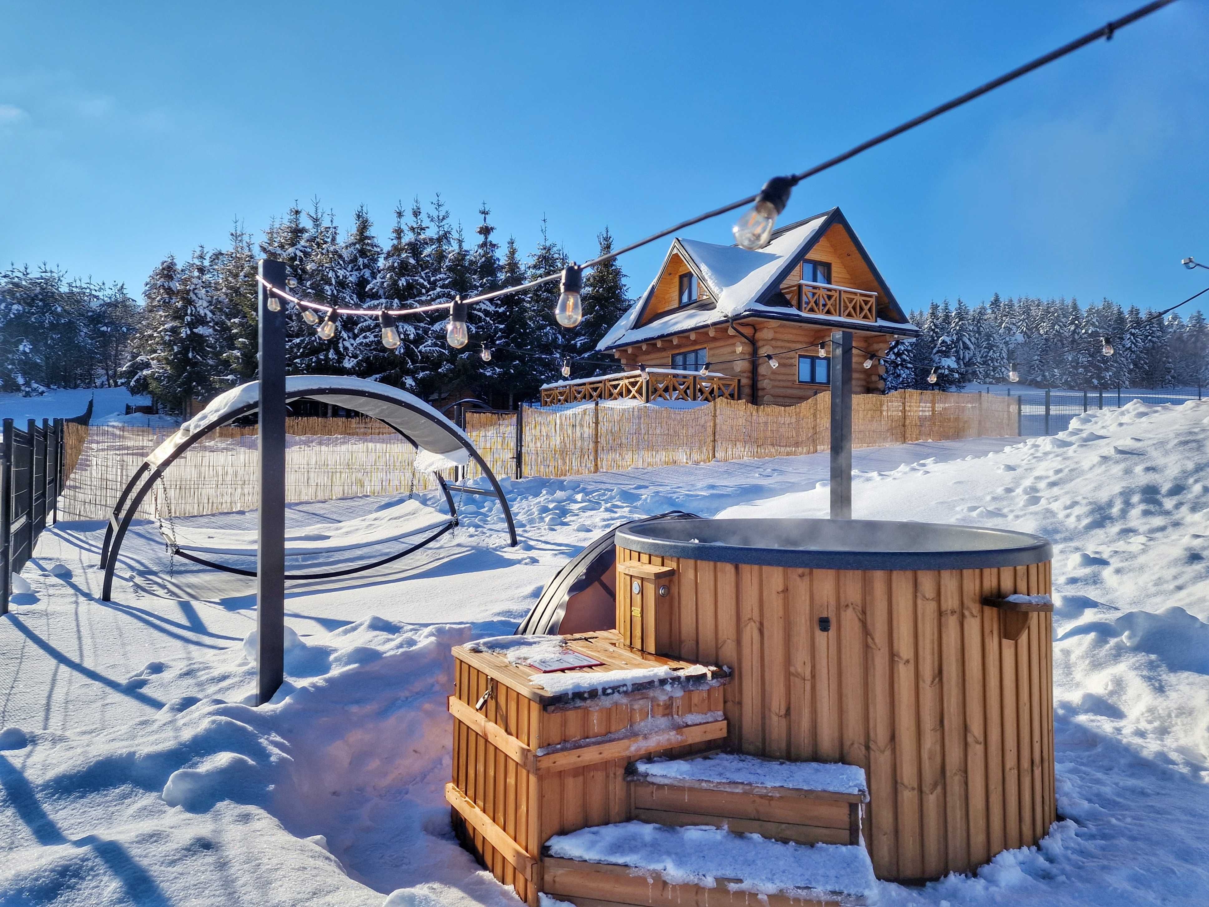 Domek w górach z prywatnym jacuzzi! Krynica Zdrój Banica