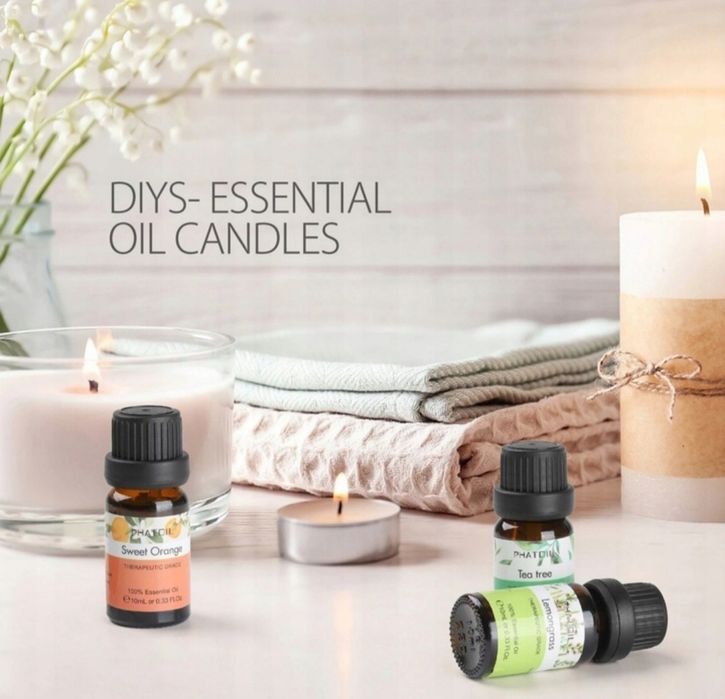 Olejki zapachowe eteryczne zestaw 12 sztuk 120ML aromatyczne do sauny