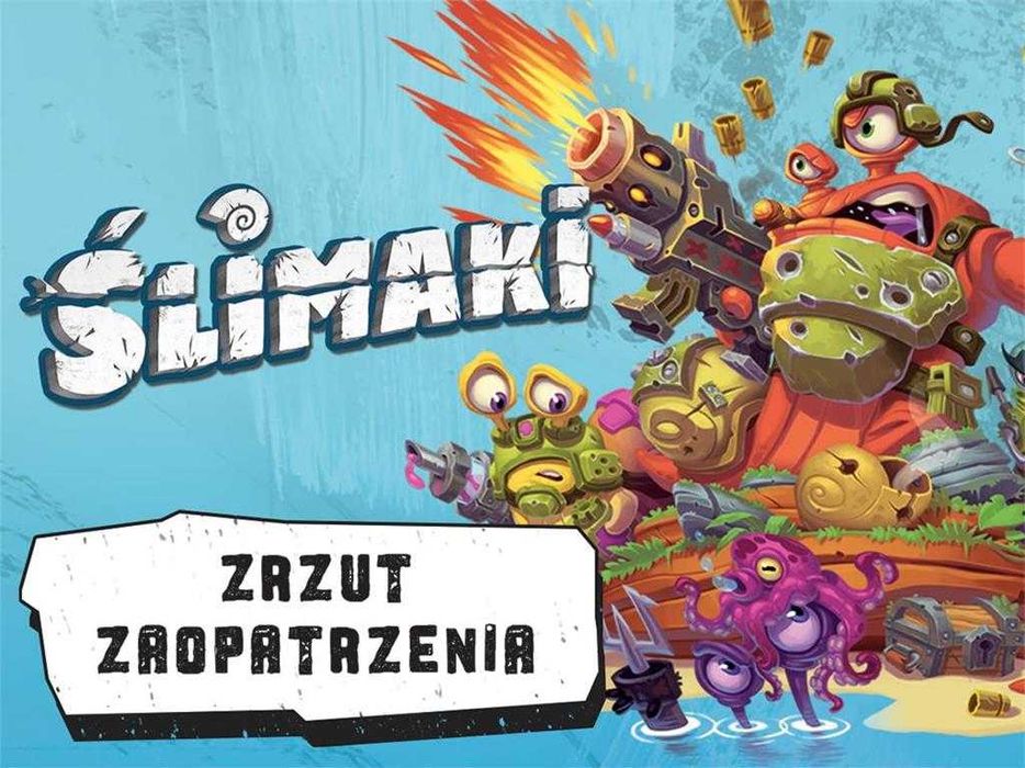 Ślimaki + dodatek Zrzut zaopatrzenia+ figurki nowe sklep fvat