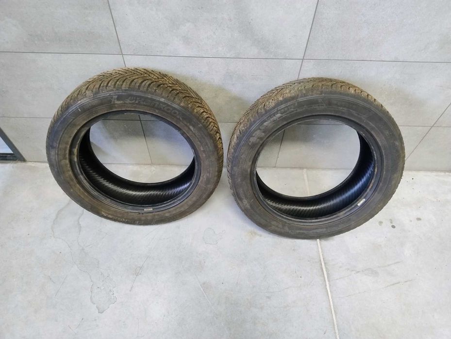 Opony zimowe 195x55r16 hankok 2022 jak nowe