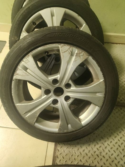 Renault megane Koła Alu + opony w świetnym stanie plus opony gratiss