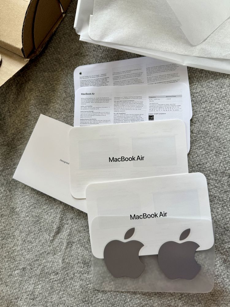 Pudełko od Macbook Air 13,6