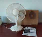 Nowy wentylator biurkowy GoodHome 28 cm