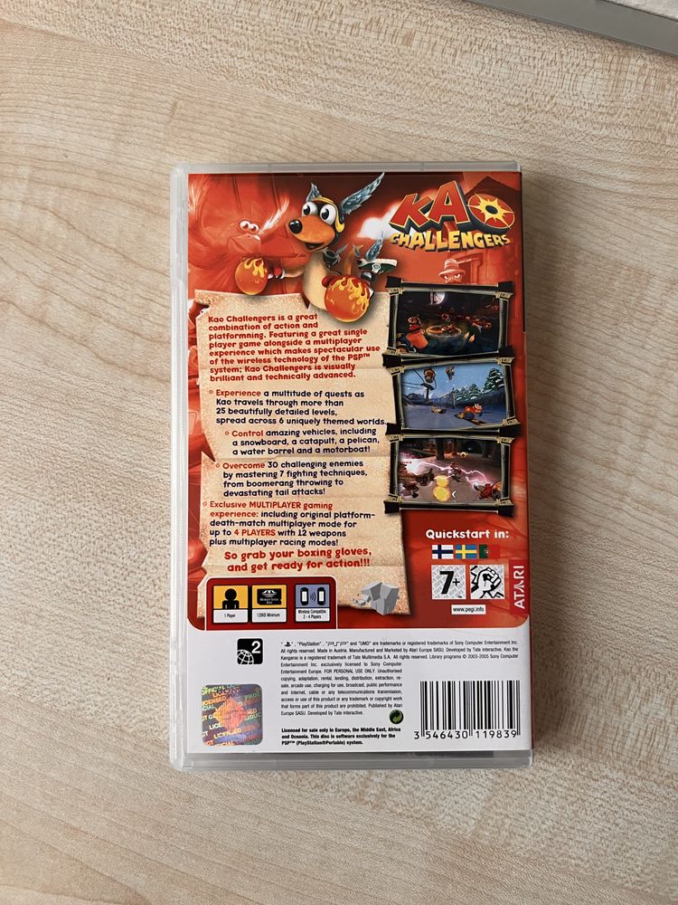 Kao challengers gra na psp