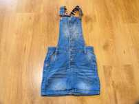 rozm 116 Name It sukienka jeans ogrodniczka spódniczka z szelkami