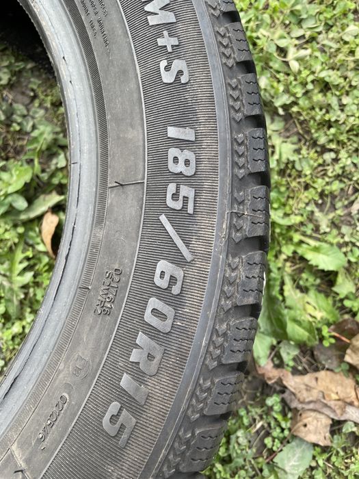 Шини резина 185/60/15 r15 Sava пара зимні